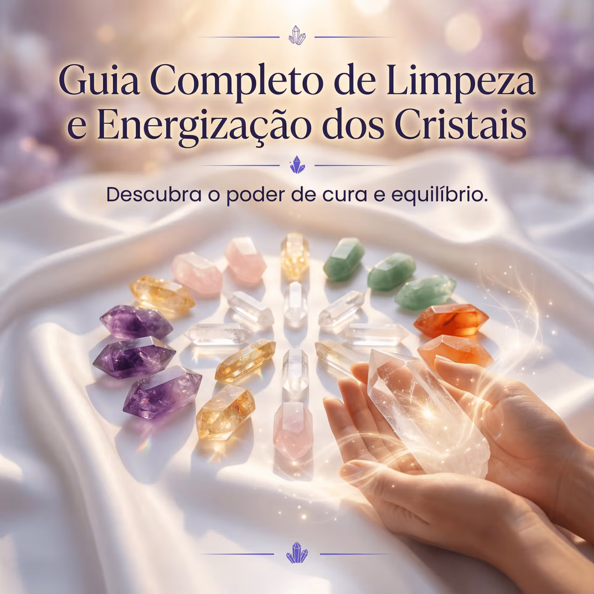 Limpeza e Energização dos Cristais - Guia Completo